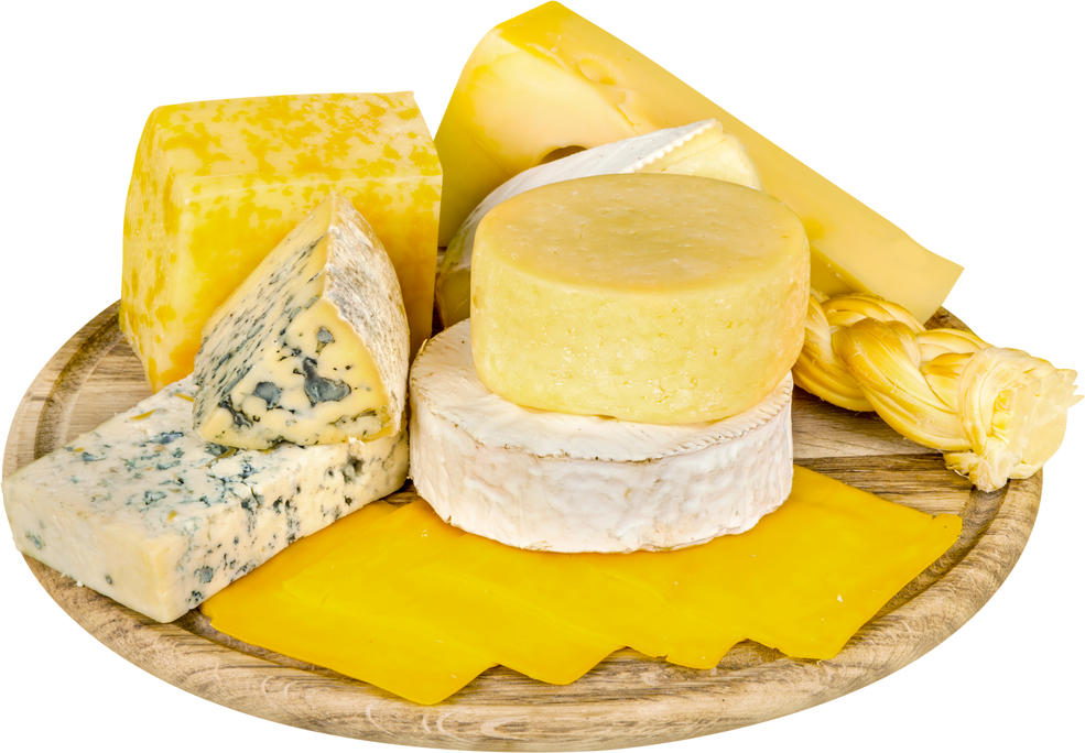 Various Kinds of Cheeses 
